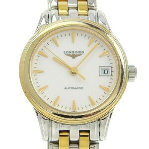 LONGINES Watch, Combi, cal.592.2, L4.274.3, Stainless Steel, Gold, Automatic,...